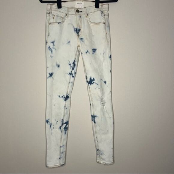 McGuire Bleach Wash Retro Jeans Size 25 - Picture 1 of 10